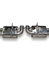 Tubi Style Stainless Steel Muffler w/o Valves Ferrari F430 Coupe | Spider 2004-2009                                     - TSFE430C05.903.A - Image 3