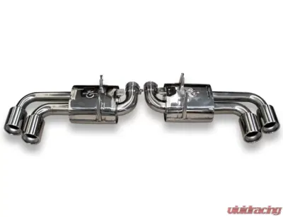 Tubi Style Stainless Steel Muffler w/o Valves Ferrari F430 Coupe | Spider 2004-2009 - TSFE430C05.903.A