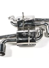 Tubi Style Stainless Steel Muffler w/o Valves Ferrari F430 Coupe | Spider 2004-2009                                     - TSFE430C05.903.A - Image 4