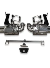 Tubi Style Stainless Steel Muffler w/o Valves Ferrari F430 Coupe | Spider 2004-2009                                     - TSFE430C05.903.A - Image 5