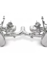 Tubi Style Valvetronic Exhaust Kit Ferrari 458 Italia | 458 Spider 2010-2015                                     - TSFE458C09.050.VC - Image 2