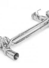 Tubi Style Stainless Steel Straight Pipe Exhaust with Valves Ferrari 488 GTB & Spider 2016-2020                                     - TSFE488GTBC15.004.AV - Image 2