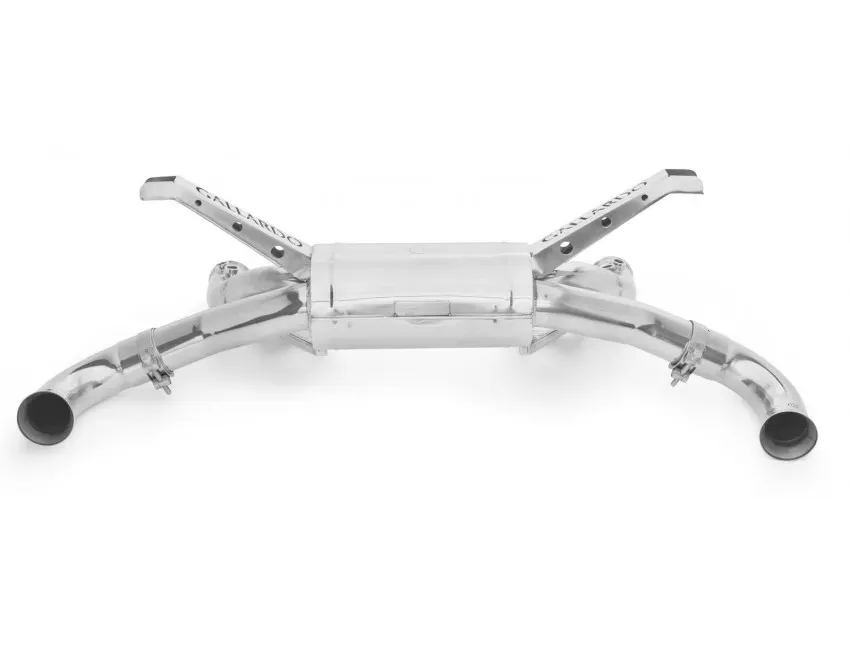 Tubi Style Stainless Steel GTR Exhaust Lamborghini Gallardo | Superlaggera 2006-2008 - TSLAGALS07.000.A