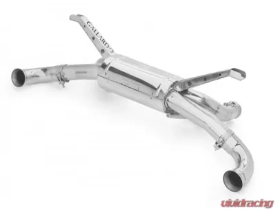 Tubi Style Stainless Steel GTR Exhaust Lamborghini Gallardo | Superlaggera 2006-2008 - TSLAGALS07.000.A