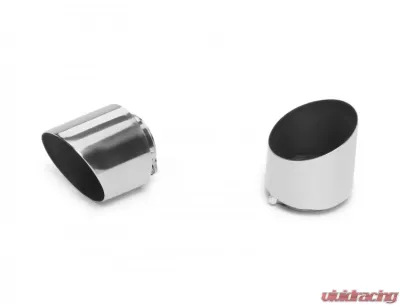 Tubi Style 130mm Polished End Tip Abarth 500 | 595 | 695 2008+ - TSLUC130.024.A