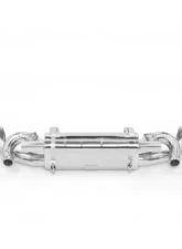 Tubi Style Stainless Steel Side and Center Exhaust w/Valve Porsche 991.1 Carrera S 2012-2016                                     - TSPO991C12.003.A - Image 4