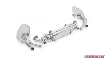 Tubi Style Stainless Steel Side and Center Exhaust w/Valve Porsche 991.1 Carrera S 2012-2016 - TSPO991C12.003.A