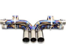 Tubi Style Titanium Race Exhaust w/Triple End Tips Porsche 911 R | 991 GT3 | 991 GT3 RS 2013-2019