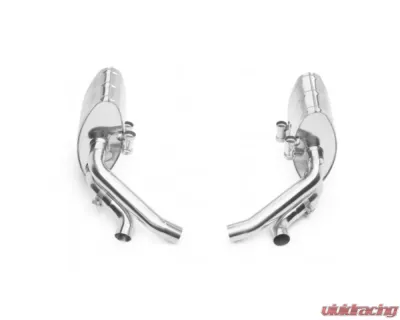 Tubi Style Stainless Steel Side Muffler Kit Porsche 997.2 Carrera | S 2009-2011 - TSPO9972C08.004.A