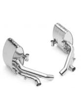Tubi Style Stainless Steel Side Muffler Kit Porsche 997.2 Carrera | S 2009-2011                                     - TSPO9972C08.004.A - Image 2