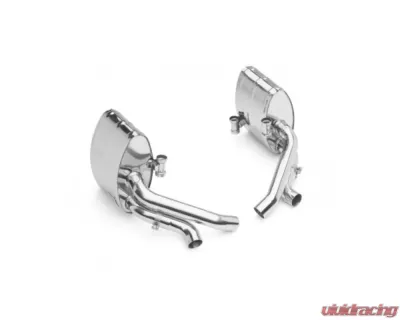 Tubi Style Stainless Steel Side Muffler Kit Porsche 997.2 Carrera | S 2009-2011 - TSPO9972C08.004.A