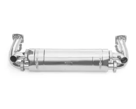 Tubi Style Stainless Steel Race Exhaust w/Race Pipes Porsche 997 Turbo | Turbo S 2007-2009