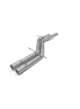 Tubi Style Central Exhaust Pipe w/ GPF Porsche Cayenne E3 3.0 | 2.9 2019-2021                                     - TSPOCAYS18.030.A - Image 2