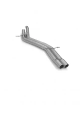 Tubi Style Central Exhaust Pipe w/ GPF Porsche Cayenne E3 3.0 | 2.9 2019-2021                                     - TSPOCAYS18.030.A - Image 3