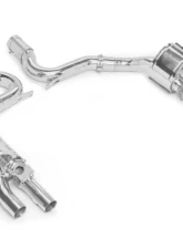 Tubi Style Exhaust System w/Valve Porsche 971 Panamera Turbo | Turbo Sport 2017-2019                                     - TSPOPANC17.003.AV - Image 2