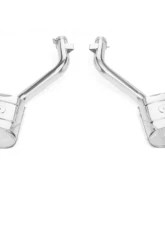 Tubi Style Stainless Steel Mufflers Maserati Quattroporte 2005-2012                                     - TSQPORTE05.003.A - Image 5