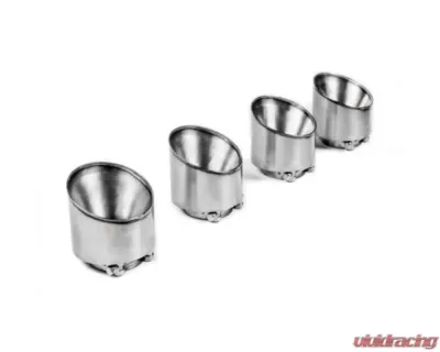 Tubi Style 130mm Sandblasted End Tip Abarth 500 | 595 | 695 2008+ - TSTIT130.026.T