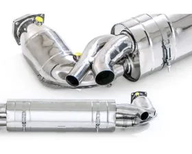 Tubi Style Catalytic Converts Kit w/ Flasher Cel Off Software Porsche 991 Turbo | Turbo S