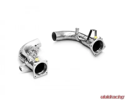 Tubi Style Side Tips Cat Bypass High Flow Pipes Kit w/ Flasher Porsche Carrera 991.2 | Carrera S - TSPO991T16.403.STG1