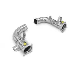 Tubi Style Side Tips Cat Bypass High Flow Pipes Kit w/ Flasher Cel Off Software Porsche Carrera 991.2 | Carrera S
