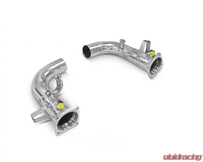 Tubi Style Side Tips Cat Bypass High Flow Pipes Kit w/ Flasher Porsche Carrera 991.2 | Carrera S - TSPO991T16.403.STG1