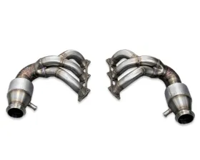 Tubi Style Exhaust Manifolds Kit w/ 300 Cells Cat & Flasher Cel Off Software Porsche 997 GT3