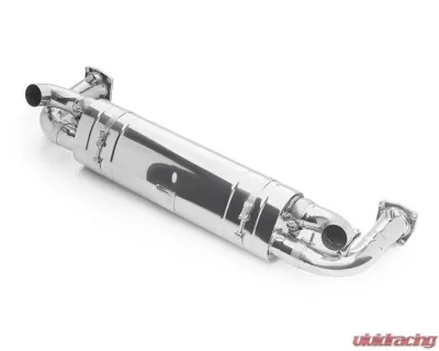 Tubi Style Exhaust w/ Cat Race Pipes Kit & Flasher Cel Off Software Porsche 997.2 Turbo - TSPO997T10.004.CEL