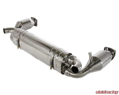 Tubi Style Turbo Exhaust W 200 Cells Cats Kit With Flasher Power Upgrade Software Porsche 911 Turbo | Turbo S 997.1 2006-2010 - TSPO997T07.001.STG1