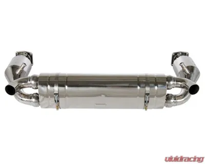 Tubi Style Turbo Exhaust W 200 Cells Cats Kit With Flasher Power Upgrade Software Porsche 911 Turbo | Turbo S 997.1 2006-2010 - TSPO997T07.001.STG1