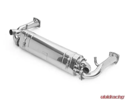 Tubi Style 997.1 Turbo Exhaust w/ Race Pipes Kit With Flasher Cel Off Software Porsche 911 Turbo | Turbo S 997.1 2006-2010 - TSPO997T07.002.CEL