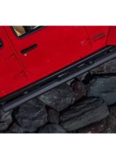 Gem Tubes Octa Nerf Bar Black Jeep Wrangler 4 Door 2018-2021                                     - 300060 - Image 2
