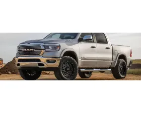 Gem Tubes Octa Nerf Bar Black Ram 1500 Crew Cab 2019-2021