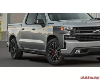 Gem Tubes Octa Nerf Bar Black Chevrolet Silverado | GMC Sierra 1500|2500|3500 2019-2021 - 300064