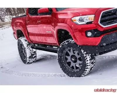 Gem Tubes Octa Nerf Bar Black Toyota Tacoma Double Cab 2016-2021 - 300076