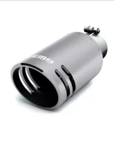 Gem Tubes  2.75" Inlet | 5" Outlet x 12" Length Silencer Cut Exhaust Tips Chrome                                     - B01275 - Image 2