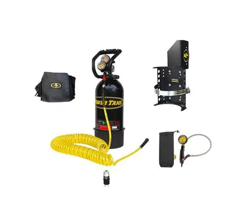 Power tank 10 lb Power Tank System  Package - Driver - Gloss Black Jeep Wrangler 2 Door JLU 2018-2022 - PT10-5251-BK