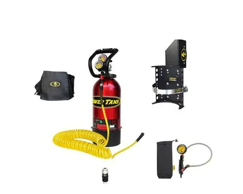 Power tank 10 lb Power Tank System Package - Driver - Candy Red Jeep Wrangler 2 Door JLU 2018-2022 - PT10-5251-CR