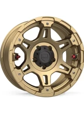 TeraFlex Nomad Split Spoke Off-Road Wheel Jeep Wrangler | Gladiator 17" 5x5" -12mm Bronze                                     - 1058259 - Image 2