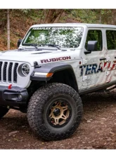 TeraFlex Nomad Split Spoke Off-Road Wheel Jeep Wrangler | Gladiator 17" 5x5" -12mm Bronze                                     - 1058259 - Image 2