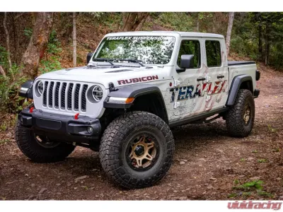 TeraFlex Nomad Split Spoke Off-Road Wheel Jeep Wrangler | Gladiator 17" 5x5" -12mm Bronze - 1058259