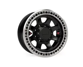 TeraFlex Olympus Beadlock Off-Road Wheel Jeep Wrangler | Gladiator 17x9 -25mm Metallic Black