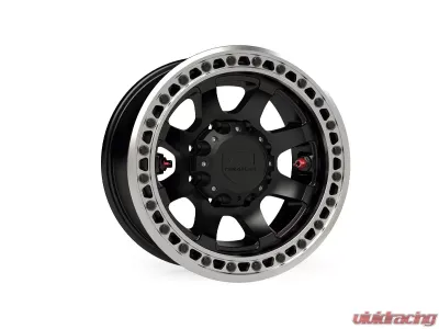 TeraFlex Olympus Beadlock Off-Road Wheel Jeep Wrangler | Gladiator 17x9 -25mm Metallic Black - 1059086