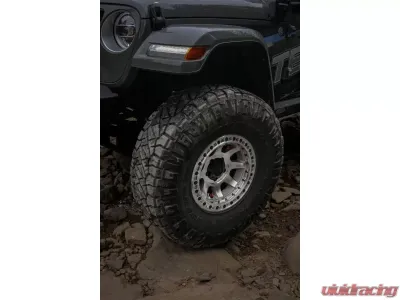 TeraFlex Olympus Beadlock Off-Road Wheel Jeep Wrangler | Gladiator 17" 5x5" -12mm Machined - 1059359
