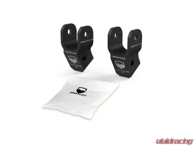TeraFlex Front 2" Shock Extension Bracket Kit 2-2.5" Lift Jeep Wrangler | Gladiator 2018-2023 - 1986250