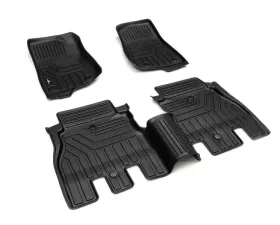 TeraFlex All-Weather Front & Rear Floor Liner Kit Jeep Wrangler 2018-2023