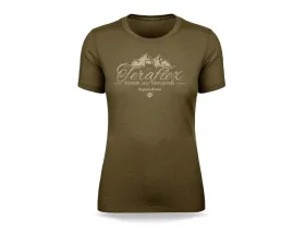 Women's TeraFlex Script T-Shirt w/ Mountain Graphic X-Large