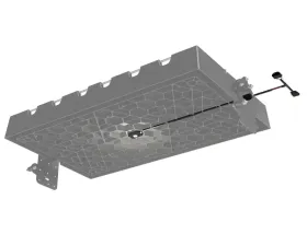 TeraFlex Sierra Cargo Rack Accessory Light Jeep Wrangler JL 4dr 2018-2024