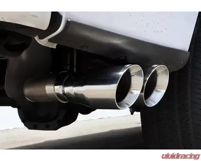 Carven Exhaust Competitor Series Catback w/ R-Series Muffler & 4 inch Polished Dual Tip Ford F-150 V8 2015-2020 - CF1003