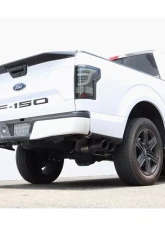 Carven Exhaust Competitor Series Catback w/ R-Series Muffler & 4 inch Ceramic Coated Black Dual Tip Ford F-150 V8 2015-2020                                     - CF1004 - Image 2
