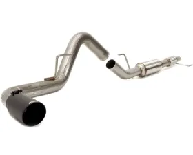 Carven Exhaust Competitor Series Catback w/ TR-Series Muffler & 4 inch Ceramic Coated Black Tip Ford F-150 V8 2015-2020